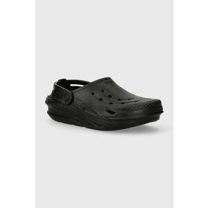 Crocs papuci Off Grid Clog femei, culoarea negru, 209501 imagine