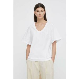 By Malene Birger bluza culoarea alb, neted imagine