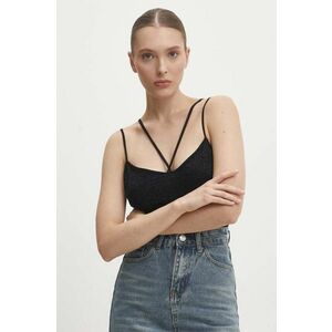 Answear Lab body femei, culoarea negru, neted imagine