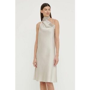 Bruuns Bazaar rochie AcaciaBBNellie dress culoarea bej, mini, evazată, BBW3866 imagine