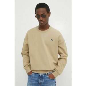 Diesel hanorac de bumbac S-ROB-DOVAL-PJ bărbați, culoarea bej, uni, A03785.0BKAF imagine