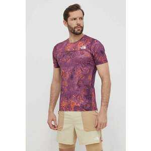 The North Face tricou sport Sunriser culoarea violet, modelator, NF0A84KNSI41 imagine