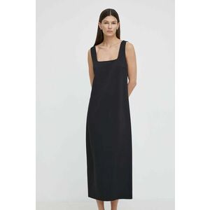 Drykorn rochie ELANA culoarea negru, maxi, dreaptă, 130014 60613 imagine