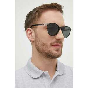 Persol ochelari de soare barbati, culoarea negru, 0PO3350S imagine