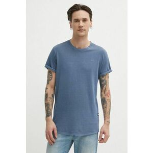G-Star tricou din bumbac x Sofi Tukker bărbați, culoarea bleumarin, uni imagine