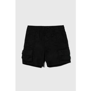 Abercrombie & Fitch pantaloni scurti copii culoarea gri, talie reglabila imagine