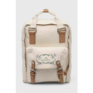 Doughnut rucsac Macaroon Sweetened Fantasy culoarea bej, mare, cu imprimeu, D010SF-0011 imagine