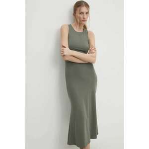 Answear Lab rochie culoarea gri, midi, evazată imagine