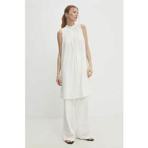 Answear Lab rochie culoarea alb, mini, evazată imagine