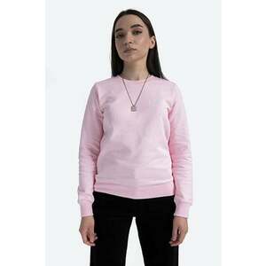 A.P.C. hanorac de bumbac Sweat Skye femei, culoarea roz, cu imprimeu COEBH.F27700-PALEPINK imagine