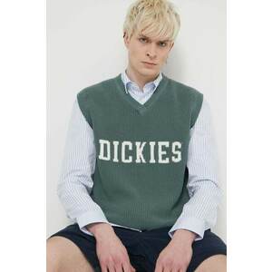 Dickies vestă din bumbac MELVERN VEST culoarea verde, DK0A4YYP imagine