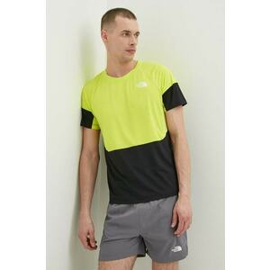 The North Face tricou sport culoarea verde, modelator, NF0A825GWIT1 imagine
