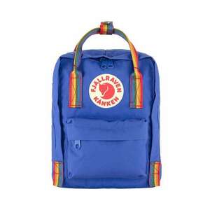Fjallraven rucsac Kanken Rainbow Mini culoarea albastru marin, mic, cu imprimeu, F23621 imagine