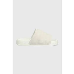 adidas Originals papuci Adilette Essential femei, culoarea alb, IF3575 imagine