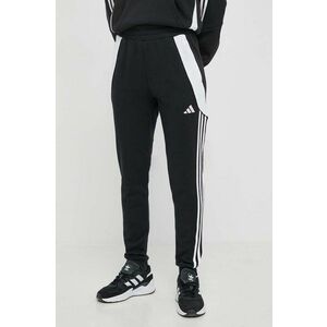 adidas Performance pantaloni de antrenament Tiro 24 culoarea negru, modelator, IJ7657 imagine