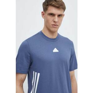 adidas tricou din bumbac barbati, cu imprimeu, IX5199 imagine