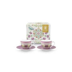 Pip Studio set de cești și farfurioare Lily & Lotus 120 ml 2-pack imagine