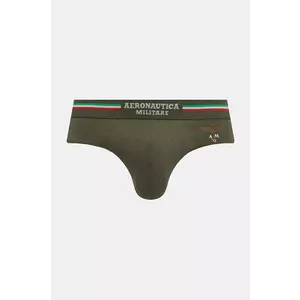 Aeronautica Militare Slip (2-pack) bărbați, culoarea verde imagine