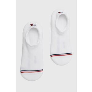 Tommy Jeans sosete 2-pack culoarea alb, 701228179 imagine