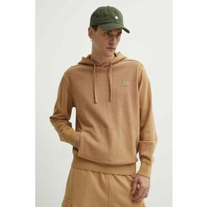 Timberland bluza barbati, culoarea maro, cu glugă, cu imprimeu, TB0A5U9KP471 imagine