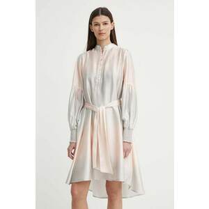 Bruuns Bazaar rochie FadingBBChalinas culoarea bej, mini, evazată, BBW3843 imagine