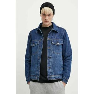 Wood Wood geacă din denim Ivan Denim bărbați, de tranziție, 12315106.7051 imagine