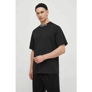 The North Face tricou din bumbac barbati, culoarea negru, neted, NF0A87DDJK31 imagine