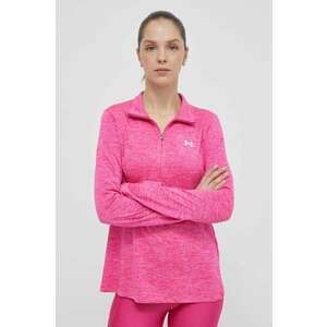 Under Armour hanorac de antrenament Tech 1 culoarea roz, modelator, 1384225 imagine