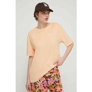 Roxy tricou din bumbac Essential Energy femei, culoarea portocaliu, ERJKT04130 imagine