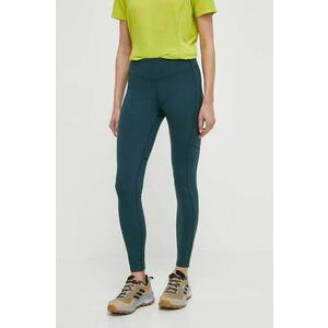 Montane leggins sport Ineo Lite femei, culoarea verde, neted, FILPR15 imagine
