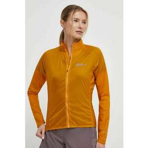 Jack Wolfskin windbreaker Gravex culoarea galben imagine