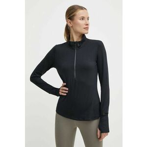 Under Armour hanorac de jogging Qualifier Run 1 culoarea negru, neted imagine
