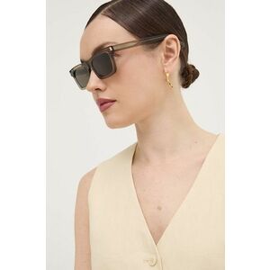 Saint Laurent ochelari de soare BETTY femei, culoarea transparent SL 461 imagine