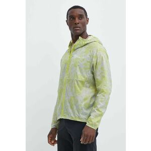 Jack Wolfskin jacheta de exterior Prelight Wind culoarea galben imagine