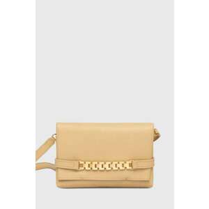 Victoria Beckham poșetă de piele culoarea galben B423AAC005135B imagine