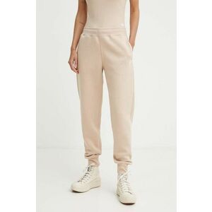 G-Star pantaloni de trening culoarea bej, uni imagine