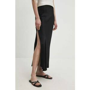 Answear Lab fustă culoarea negru, maxi, drept imagine