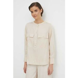 Joop! bluza femei, culoarea bej, neted, 30042154 10017428 imagine