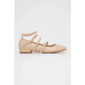 Answear Lab balerini culoarea bej imagine