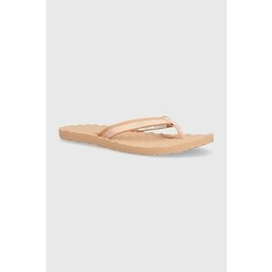 The North Face slapi BASE CAMP MINI II femei, culoarea bej, cu toc plat, NF0A47ABZ1P1 imagine