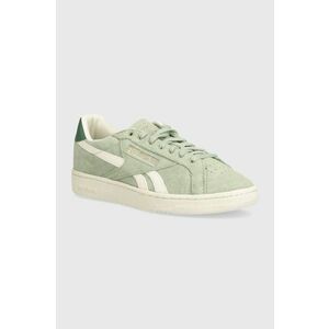 Reebok Classic sneakers din piele intoarsă CLUB C culoarea verde, 100074642 imagine
