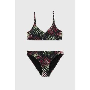 Protest costum de baie pentru copii din două piese PRTISOLDE culoarea negru imagine