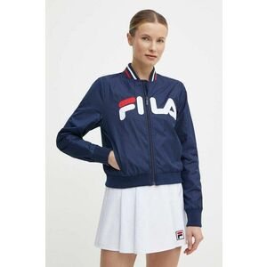 Fila geaca bomber Larkana femei, culoarea albastru marin, de tranzitie, FAW0758 imagine