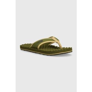 The North Face slapi BASE CAMP FLIP-FLOP II barbati, culoarea verde, NF0A47AA3I01 imagine
