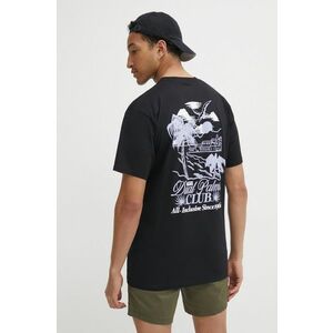 Vans tricou din bumbac barbati, culoarea negru, cu imprimeu imagine