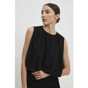 Answear Lab bluza femei, culoarea negru, neted imagine