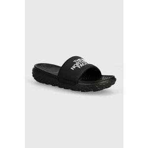 The North Face papuci NEVER STOP CUSH SLIDE barbati, culoarea negru, NF0A8A90KX71 imagine