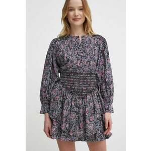 Pepe Jeans fusta DAVINIA culoarea gri, mini, creion, PL901109 imagine