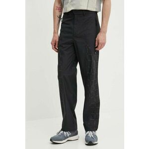 A-COLD-WALL* pantaloni Grisdale Storm Pant bărbați, culoarea negru, drept, ACWMB176 imagine
