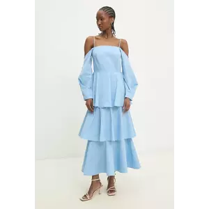 Answear Lab rochie maxi, evazată imagine